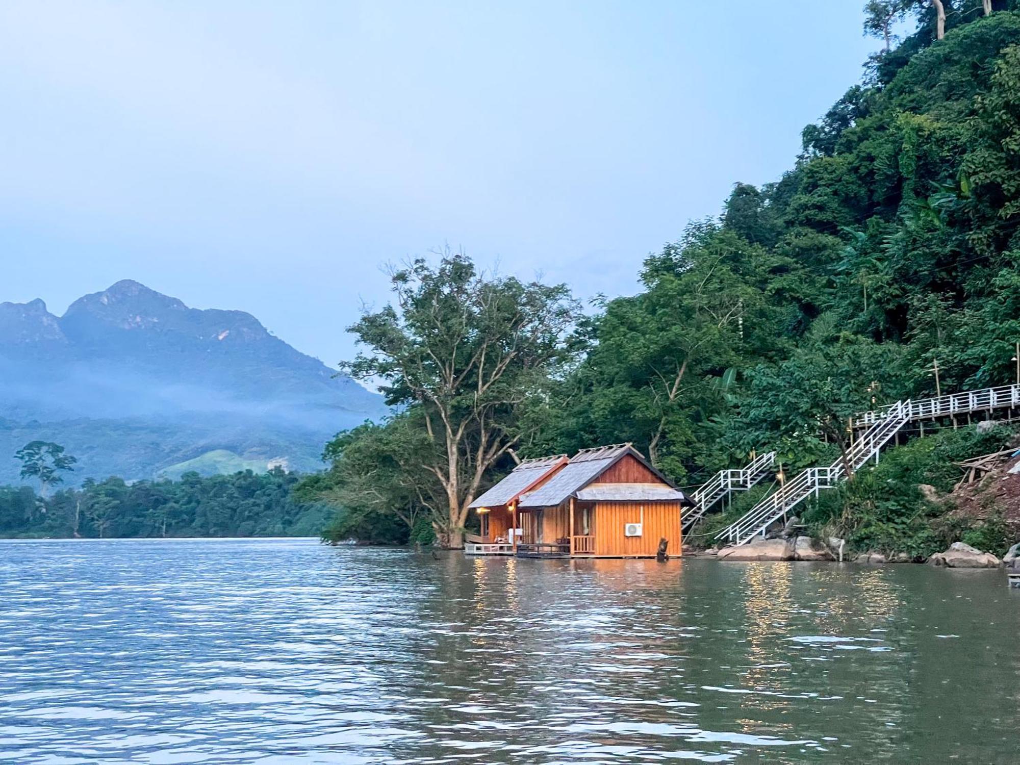 Nongkhiaw The Float House Exterior foto