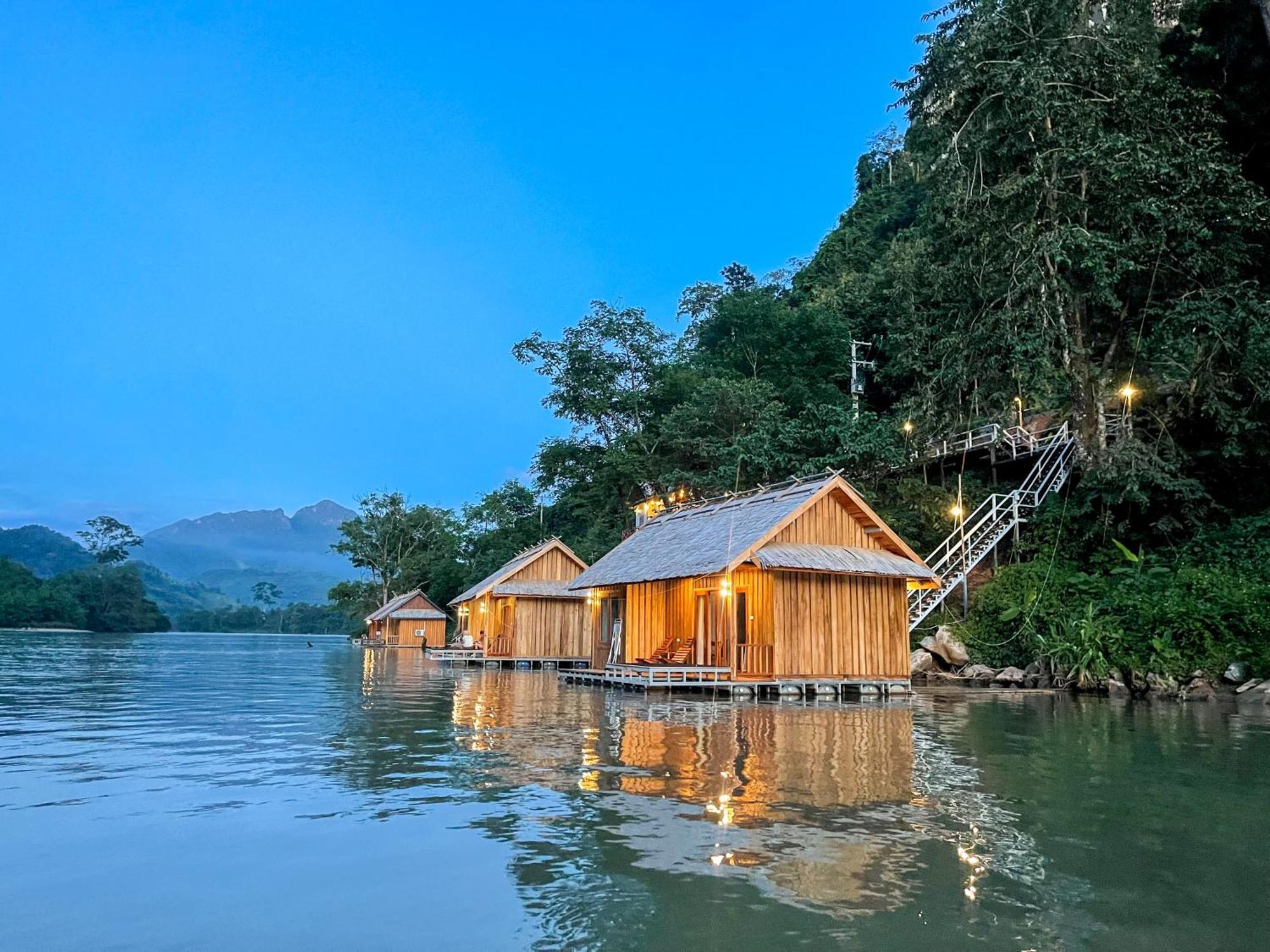 Nongkhiaw The Float House Exterior foto