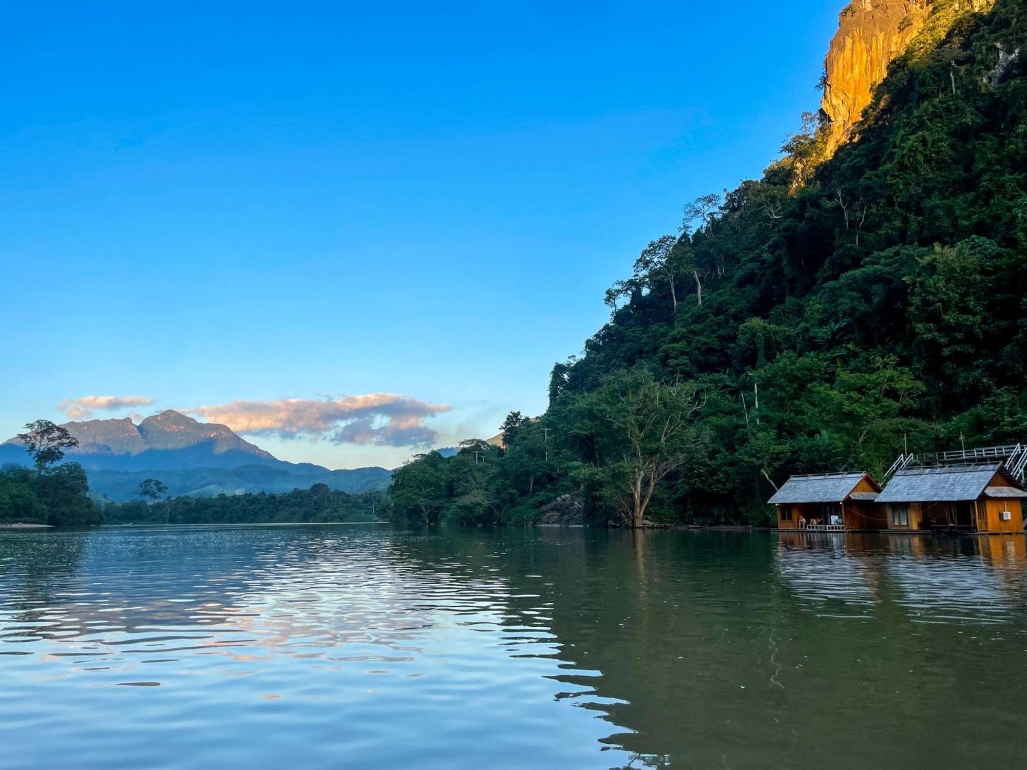 Nongkhiaw The Float House Exterior foto