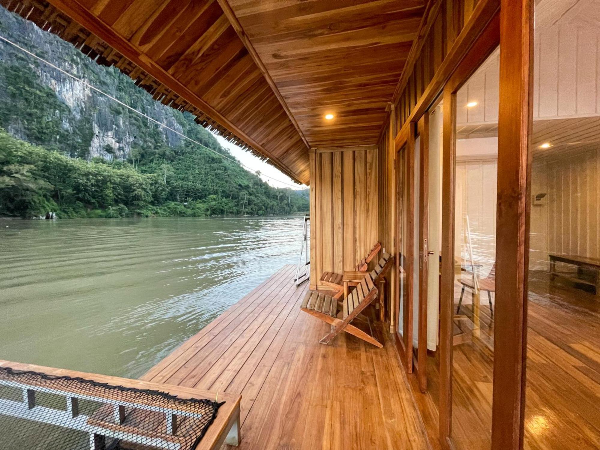 Nongkhiaw The Float House Exterior foto